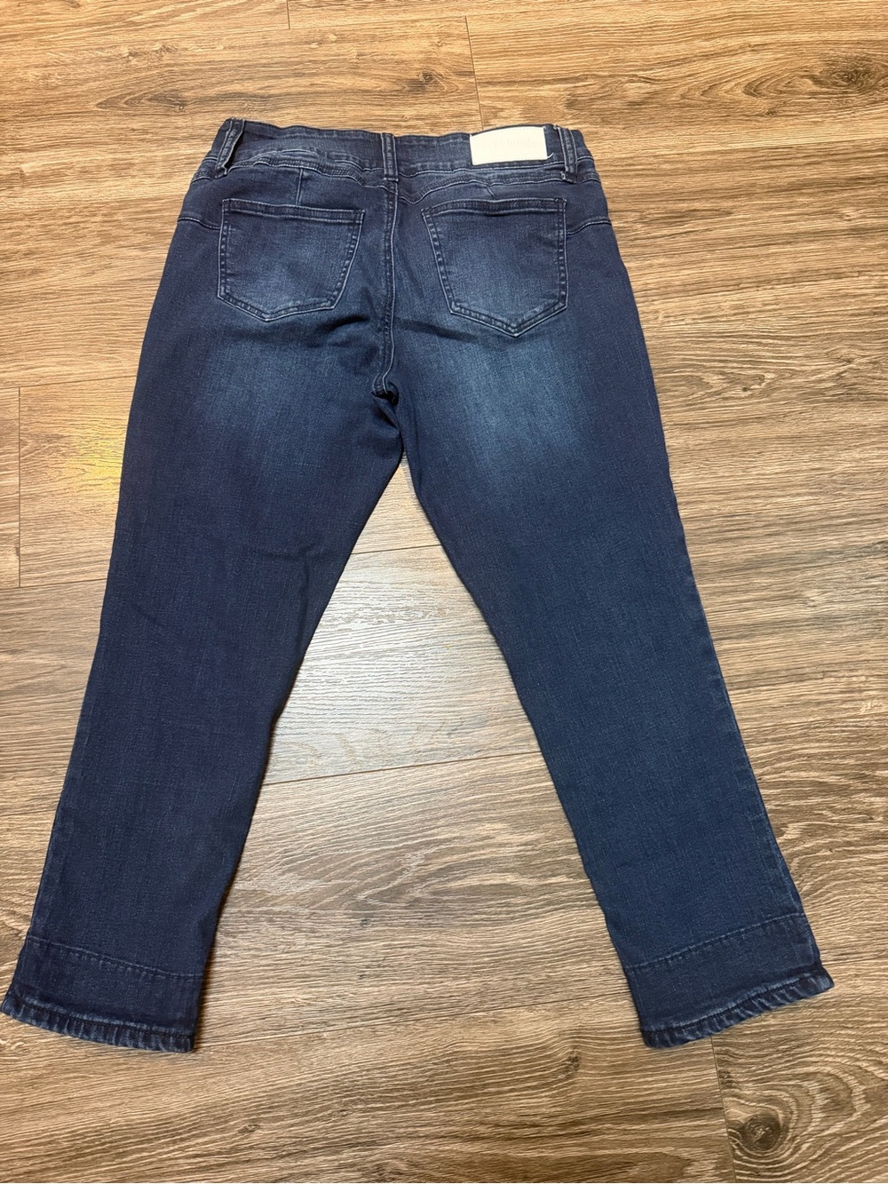 Hydraulic Dark Blue capri/ankle Crop Jeans - Picture 3 of 6